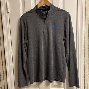Under Armour Threadborne Heathers 1/4 Zip Pullover, Size M